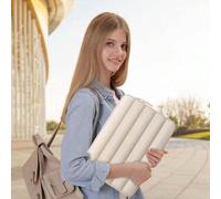 Shein Funda mullida para computadora portátil, bolsa liviana e impermeable para computadora Surface Book, MacBook, iPad, HP Chromebook Surface Laptop,