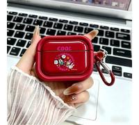 Shein Funda para AirPods Disney Minnie Mouse & Daisy Duck "Cool Friendship Feels" Linda, Resistente a Golpes y Caídas con Llavero Compatible con AirPods 1/2