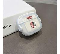 Shein Funda para AirPods Pro con logotipo mitad y mitad de Marvel Spider-Man, licencia oficial, carcasa transparente a prueba de golpes con soporte giratori