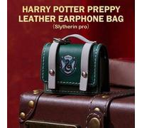 Shein Funda para auriculares de la serie Harry Potter de estilo universitario de 2,56 * 2,36 * 1,18 pulgadas (1 pieza)