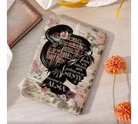 Shein Funda protectora a prueba de golpes con patrones de estantería para Kindle Paperwhite 11th Gen (2021) / 12th Gen (2024) / Kindle 11th Gen (2024) / Kin