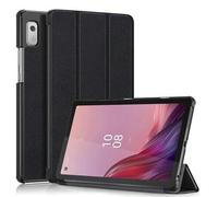Shein Funda protectora básica de piel de poliuretano negra sólida para Tab P12 (12.7 pulgadas) 2023/ Idea Tab Pro 12.7 pulgadas 2025/ Tab M8 Gen 4 (8 pulgad