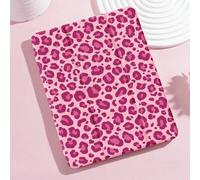 Shein Funda protectora con estampado de leopardo rosa compatible con iPad 10th Gen, iPad 7/8/9 10.2 pulgadas, compatible con Kindle Paperwhite 11th Gen 2021