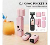 Shein Funda protectora de silicona resistente a los arañazos para OSMO Pocket 3 Creator Combo/Xtra Muse Accessories, que incluye tapa de lente y funda prote