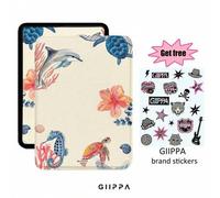Shein Funda protectora para Kindle E-Reader, estilo libro de mano, patrón de concha, compatible con Kindle Paperwhite 5ª/6ª/7ª, Paperwhite 10ª/11ª/12ª, Kind