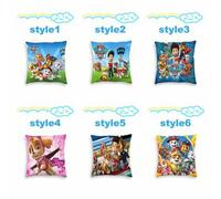 Shein Fundas de almohada de la serie Paw Patrol para sofá, dormitorio, cintura de coche, con estampado del tema Paw Patrol, para decoración de fiestas y vac