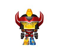 Shein Funko Bitty Bots: Power Rangers - ¡Megazord con Ranger Rojo! ¡Bitty Pop! - Power Rangers TV - 0.9 Pulgadas y 4.85 Pulgadas - Coleccionable - Idea para