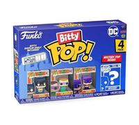 Shein Funko Bitty Pop DC Paquete de 4 Figuras Miniatura de Vinilo Batman, Acertijo, Batichica, Caja Ciega Coleccionable