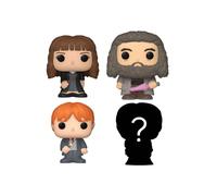 Shein Funko Bitty Pop! Harry Potter - Hermione Granger™, Rubeus Hagrid™, Ron Weasley™ Y una Minifigura Misteriosa Sorpresa - 0.9 Inch (2.2 Cm) Coleccionable