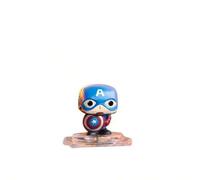 Shein Funko Bitty Pop Marvel La Saga del Infinito Paquete de 4 Figuras Coleccionables Miniatura Vinilo Misterio de Capitán América, Nick Fury, Thor con Esta
