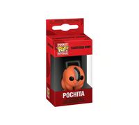 Shein Funko Pop! Keychain: CSM - Pochita - Chainsaw Man - Minifigura de Vinilo Coleccionable Llavero Original - Relleno de Calcetines - Idea de Regalo- Merc