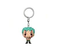 Shein Funko Pop! Keychain: OP - Roronoa Zoro - One Piece - Minifigura de Vinilo Coleccionable Llavero Original - Relleno de Calcetines - Idea de Regalo- Mer