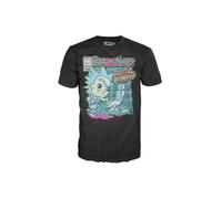 Shein Funko POP! Tees: - Rick & Morty - Large - (L) - Camiseta, Franela - Ropa - Idea de Regalo - Top de Manga Corta para Adultos Hombres y Mujeres- Mercanc