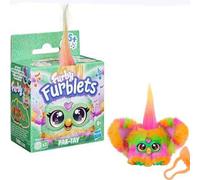 Shein Furblet Furby Par-Tay Mini Friend, talla grande de 45 sonidos, música disco, habla solo en furbish, juguete de peluche electrónico interactivo para ni