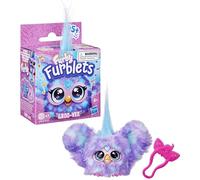 Shein Furby Furblets Groo-Vee Mini Amigo, talla grande de 45 sonidos y música, habla solo en Furbish, juguete de peluche electrónico, color morado, regalos