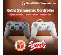 Shein Gamepad con cable GameSir Tegenaria Lite compatible con , Switch 2, Android, iOS, móvil, Steam. Diseño retro, palancas de efecto Hall, frecuencia de m
