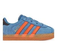 Shein Gazelle Comfort Closure Elastic Laces Kids Sneakers Focus Blue / Solar Orange / Core Black JP7134