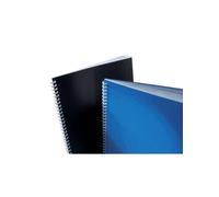 Shein GBC ESP425804 - Portada de encuadernación PP POLYCOVER opaca 800 micras DIN A4 (Pack 50) color negro