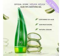 Shein Gel calmante de aloe al 99% 250ml - Sin pegajosidad Alivio para quemaduras solares de Aloe Vera al 99% - Calmante e hidratante | Humectante, ligero |