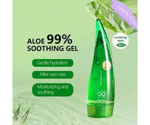 Shein Gel calmante de Aloe Vera al 99% 250ml - Refrescante y no pegajoso, Gel calmante de Aloe Vera al 99% después del sol - Calmante y humectante | Hidrata
