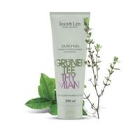 Shein Gel de ducha Jean & Len Té verde y tomillo, pH ideal para la piel, experiencia de ducha calmante y picante, enriquecido con extracto de té verde y tom