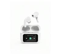 Shein Gembird GMB Audio TWS-LCD-ANC-01-W auricular y casco Auriculares Inalámbrico Dentro de oído Llamadas/Música USB Tipo C Bluetooth Blanco