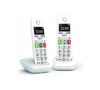 Shein Gigaset E290 Duo Teléfono DECT/analógico Identificador de llamadas Blanco