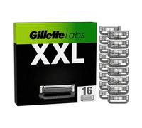 Shein Gillette Labs - Recambios de Cuchillas de 5 Hojas para Maquinillas de Afeitar | Pack 16 Unidades | Compatibles con GilletteLabs con Barra Exfoliante y