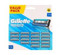 Shein Gillette Mach3 Sport Value Pack 17 cuchillas de afeitar Recambio para cuchillas de afeitar