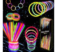 Shein Glow Sticks Florescent Bars Party for Adults 100 Luminous Bracelets for Wedding Neon Birthday Party Decoration Game Gifts for New Year's Eve Christmas