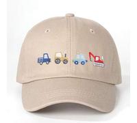 Shein Gorra de béisbol de protección solar para niños de 3 a 8 años, para actividades al aire libre, con personalización. Sombrero de sol ajustable con prot