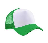 Shein Gorra de camionero snapback unisex para adultos (verde puro/blanco)