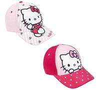 Shein Gorra Hello Kitty para Niños y Niñas - Gorra Infantil Ajustable Con Visera y Protección Solar para Verano - Cierre Ajustable y Diseño Divertido y Colo