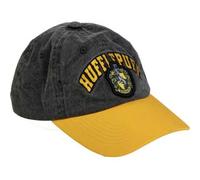Shein Gorra Visera Curva Adulto Harry Potter Hufflepuff para Niños y Niñas - Gorra Infantil Ajustable Con Visera y Protección Solar para Verano - Cierre Aju