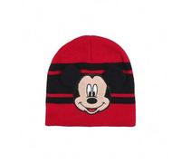 Shein Gorro Mickey Mouse Rojo Rayas Niño Entrega 24/48 Horas - Envío Desde España