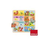Shein Goula puzzle encajable de madera Mi comida favorita (Diset 53041) ✅ Entrega 24/48h a España (península)
