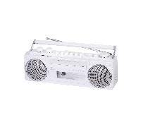 Shein GRABADORA DE Radio Cassette con Bluetooth TREVI RR 501 BT - Blanco