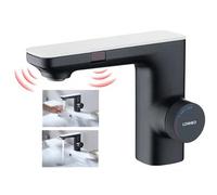 Shein Grifo de Lavabo Infrarrojo Automático con Doble Sensor, Grifo de Lavabo con Doble Sensor IR, Grifo sin Contacto de infrarrojo, Mantiene el agua 3 minu
