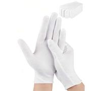 Shein Guantes de algodón hidratantes, adecuados para manos secas y agrietadas, guantes de dormir hidratantes unisex, nutrición nocturna para manos secas, gu
