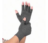 Shein Guantes de compresión, para manos, guantes de compresión para mujeres y hombres, guantes con puntos antideslizantes para accesorios de trabajo y gimna