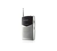 Shein HAEGER Pocket - Radio portatil con Antena telescópica con 29 cm, LED indicador de Funcionamiento, conexión de Entrada para Auriculares