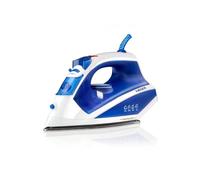 Shein Haeger Steam River 2200 Plancha vapor-seco Suela de acero inoxidable 2200 W Azul, Blanco