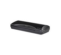 Shein Hama I Plastificadora Home & Office DINA 4 (laminadora caliente y fría con 2 rodillos, 250 mm/Min) Negro