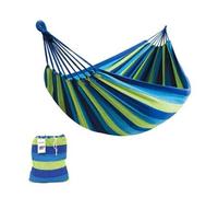 Shein Hamaca de Algodón para Jardín, Terrazas, Viajes, Campings. Hamaca para 2 Personas al Aire Libre con Bolsa de Transporte incluida. (Peso hasta 150kg -