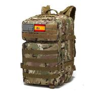 Shein HAMGOO Mochila Tática 45 Litros con Sistema Molle Gran Capacidad Militar Impermeable para Emergencias Senderismo y Acampadas - Mochila para Actividad