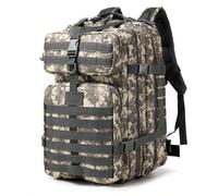 Shein HAMGOO Mochila Tática 45 Litros con Sistema Molle Gran Capacidad Militar Impermeable para Emergencias Senderismo y Acampadas - Mochila para Actividad