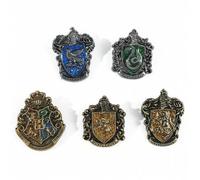 Shein Harry Potter 1/5 Piezas Broche Exquisito Personalizado Anime Colegio Mágico Pin de Esmalte Insignia de Metal Joyería Accesorios para Mochila Ropa Rega