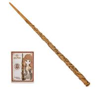 Shein HARRY POTTER-WIZARDING WORLD - VARITA HERMIONE GRANGER DELUXE - Auténtica Varita de Hermione Granger de 30 cm con Tarjeta de Hechizo - 6062057 - Jugue