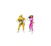 Shein Hasbro- Power Rangers Teenage Mutant Ninja Turtles Light. Coll. Morphed Michelangelo & Morphed April O'Neil Playsets de Figuras de Juguete, Multicolor