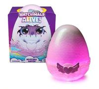 Shein HATCHIMALS Alive Mystery Hatch PUFFICORN - Peluche Interactivo Sorpresa y Huevo con Niebla, Luces y más de 100 Reacciones y Sonidos - La Magia está en